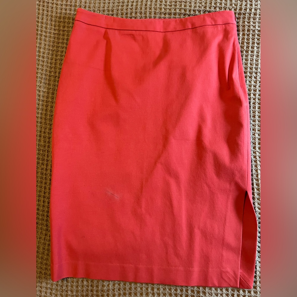 Red Pencil Skirt